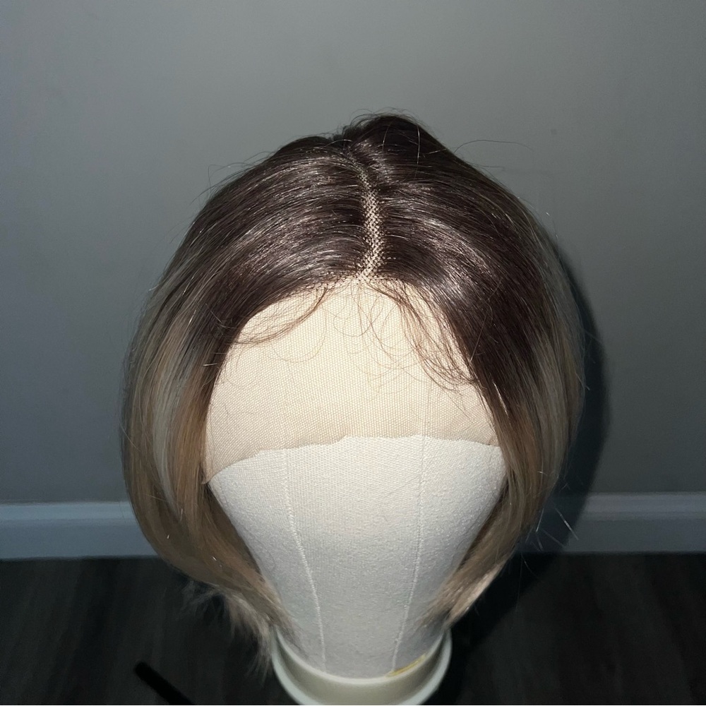 Stylish Lace Front Ombré Wig - Picture 5 of 14